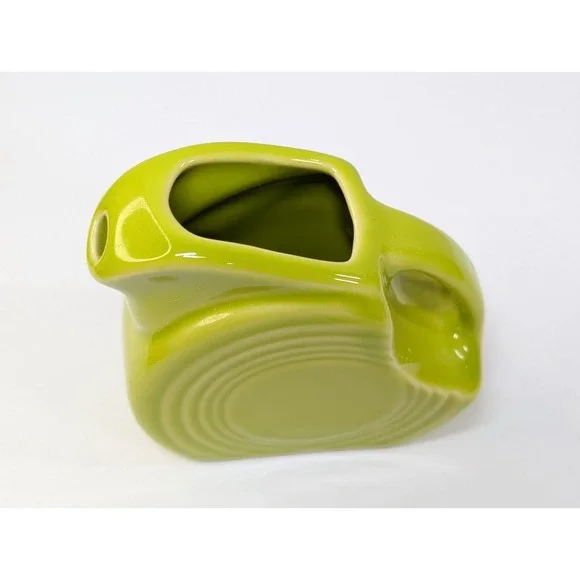Fiesta Chartreuse Mini Disk Pitcher-Fiestaware 1997-1999 3.5 In - Picture 8 of 10